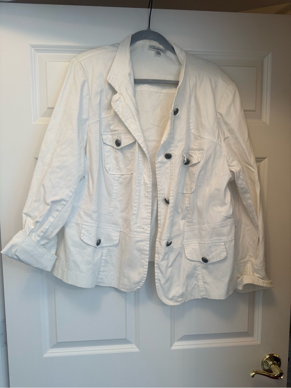 White Women's Jean Jacket